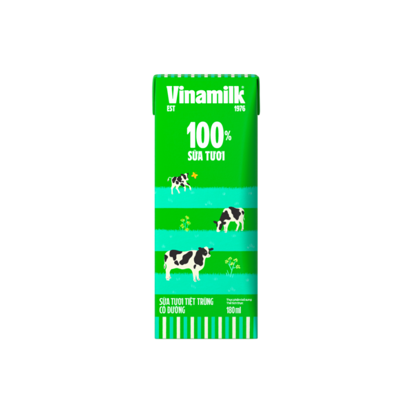 Sữa tươi tiệt trùng Vinamilk 100%