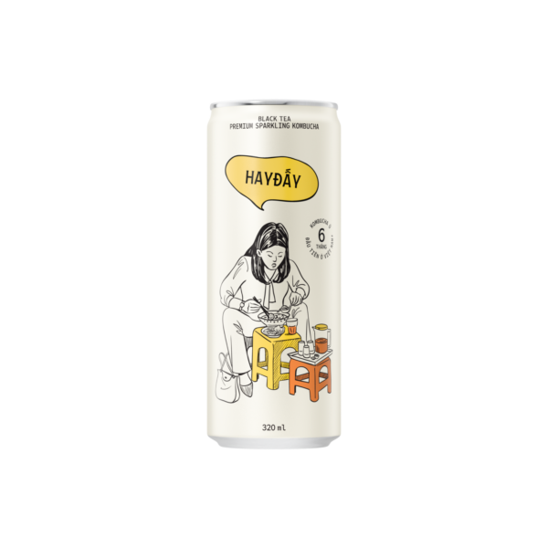 Nước giải khát Kombucha có Gaz HAYĐẤY